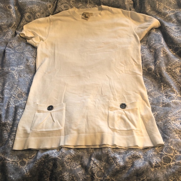 Burberry s/s shirt with shoulder stripes & pockets - Picture 5 of 16